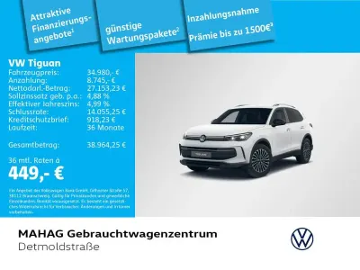 Occasion VW Tiguan Goal 150 ch (110 kW) 2025 Blanc SUV