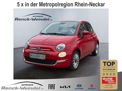 Gebraucht Fiat 500C Lounge 69 PS (50 kW) 2020 Passione rot Cabrio