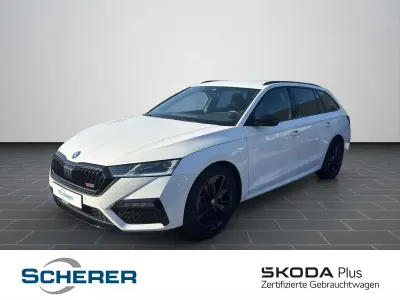 Gebraucht Skoda Octavia RS 200 PS (147 kW) 2024 Candyweiß Kombi