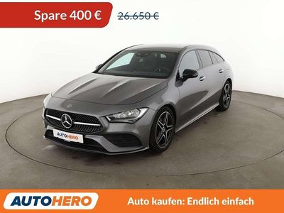 Mountaingrau Gebraucht 2019 Mercedes CLA220 Shooting Brake AMG line Kombi | 26.250 € (Fairer Preis)