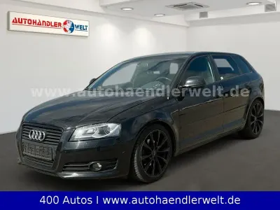 Usata Audi A3 Ambiente 125 CV (91 kW) 2009 Nero Utilitaria
