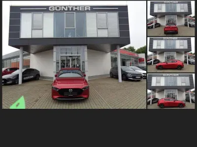 Gebraucht Mazda 3 Exclusive-Line 186 PS (136 kW) 2023 Rot Limousine