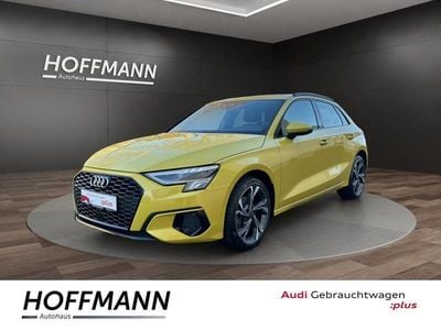 Second-hand Audi A3 Sportback Advanced 150 CP (110 kW) 2023 Galben Hatchback
