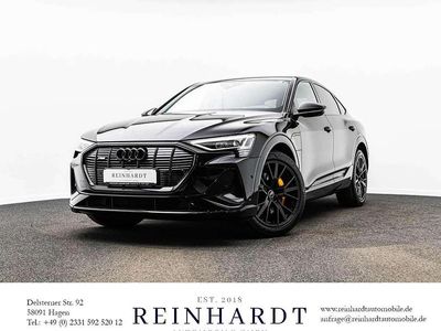 Gebraucht Audi e-tron Sportback Black Edition 300 kW (408 PS) 2022 Mythosschwarz metallic SUV