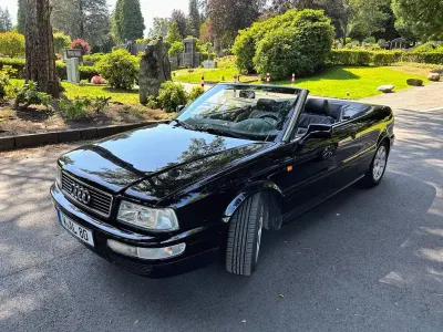 Brugt Audi Cabriolet Sport 125 HK (91 kW) 1999 Sort Cabriolet
