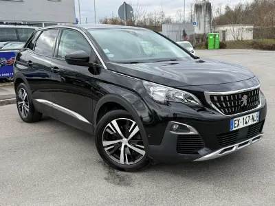Gebraucht Peugeot 3008 Allure 131 PS (96 kW) 2018 Schwarz SUV