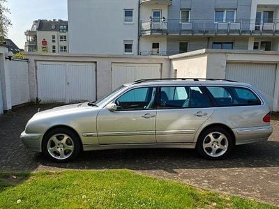 Brugt Mercedes E430 Avantgarde 279 HK (205 kW) 2002 Sølv Sedan
