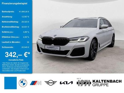 Usata BMW 540 M Sport 340 CV (250 kW) 2022 Bianco Station wagon