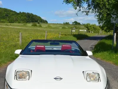 Gebraucht Corvette C4 243 PS (178 kW) 1988 Weiß Cabrio