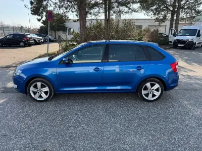 Używany Skoda Rapid Drive 90 KM (66 kW) 2017 Niebieski Hatchback