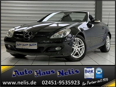 Gebraucht Mercedes SLK200 163 PS (119 kW) 2005 Obsidianschwarzmet. (metallic) Cabrio