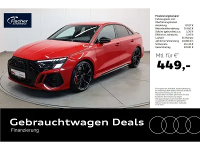 Gebraucht Audi RS3 Sport 400 PS (294 kW) 2022 Tangorot metallic Limousine