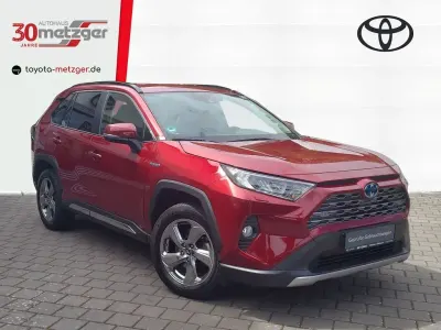 Gebraucht Toyota RAV4 Hybrid Club 218 PS (160 kW) 2019 Rot SUV