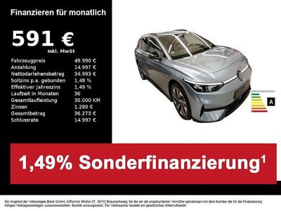 Gebraucht VW ID.7 Pro 210 kW (286 PS) 2025 Blau Kombi