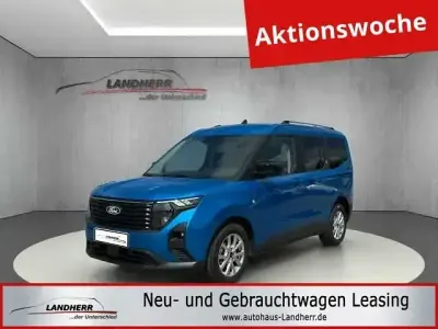 Gebraucht Ford Tourneo Courier Titanium 125 PS (91 kW) 2025 Digital aqua blue Van / Kleinbus