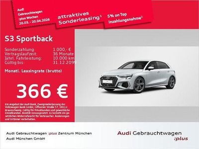 Gebraucht Audi S3 Sport 310 PS (228 kW) 2024 Weiß Limousine