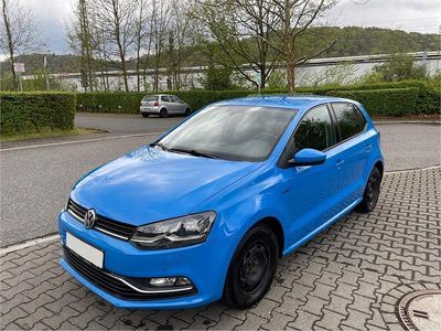 Gebraucht VW Polo LOUNGE 90 PS (66 kW) 2016 Blau Kleinwagen