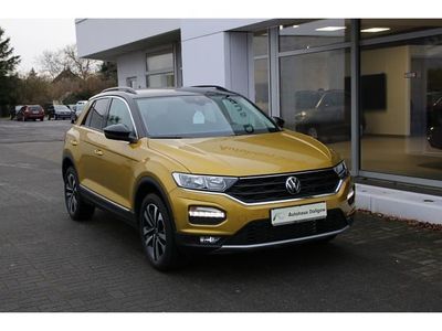 Usata VW T-Roc United 150 CV (110 kW) 2021 Giallo SUV