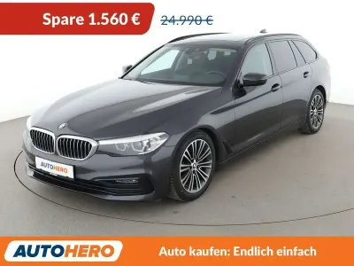 Gebraucht BMW 530 Sport Line 252 PS (185 kW) 2019 Grau Kombi