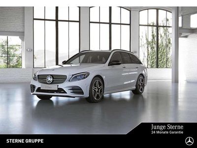 Gebraucht Mercedes C300 AMG 245 PS (180 kW) 2021 Unilack polarweiß Kombi