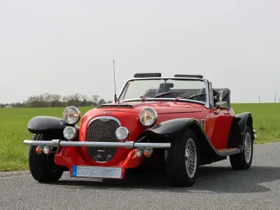 Gebraucht Panther Kallista 204 PS (150 kW) 1983 Rot Cabrio