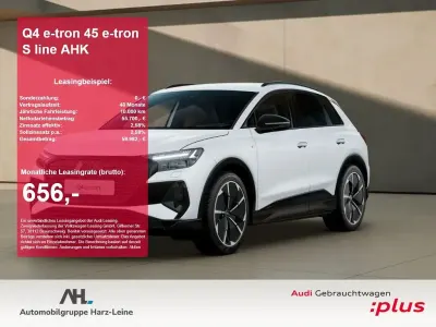 Gebraucht Audi Q4 e-tron S-Line 210 kW (286 PS) 2025 Weiß SUV