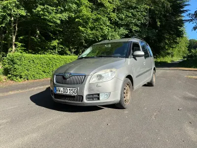 Gebraucht Skoda Roomster 105 PS (77 kW) 2006 Gelb Van / Kleinbus