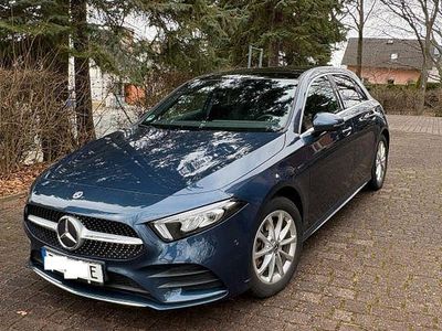 Gebraucht Mercedes A250 Advanced 218 PS (160 kW) 2022 Blau Limousine