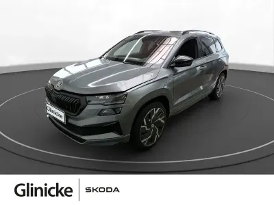 Gebraucht Skoda Karoq SportLine 190 PS (139 kW) 2023 Grau SUV