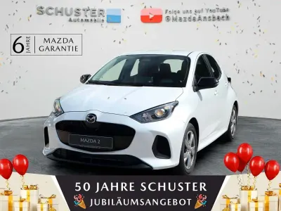 Używany Mazda 2 Exclusive-Line 116 KM (85 kW) 2024 Biały Sedan/Limuzyna