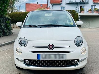 gebraucht Fiat 500C Gelato weiß