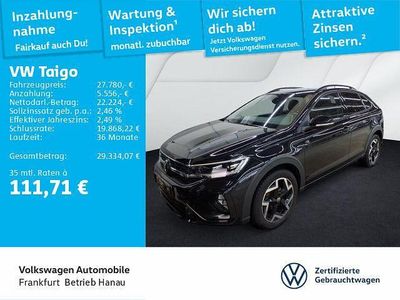 Brugt VW Taigo R-line 150 HK (110 kW) 2025 Sort SUV