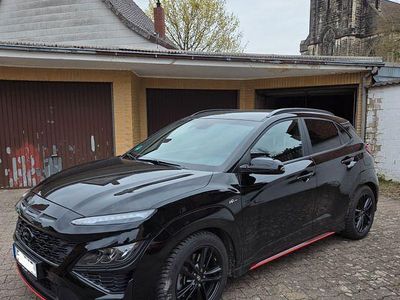 Gebraucht Hyundai Kona N Line 199 PS (146 kW) 2022 Schwarz SUV