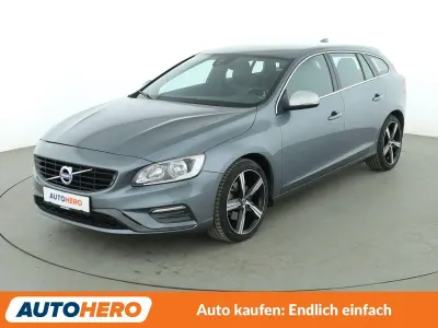 Gebraucht Volvo V60 R-Design 190 PS (139 kW) 2017 Grau Kombi