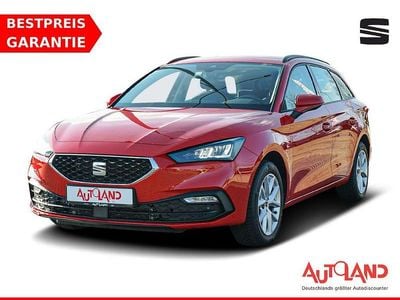 Usata Seat Leon Style 150 CV (110 kW) 2023 Rosso Station wagon