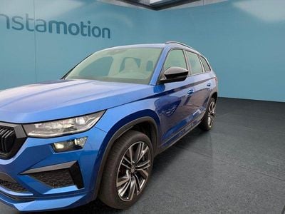 Blau Gebraucht 2022 Skoda Kodiaq RS SUV | 34.699 € (Guter Preis)