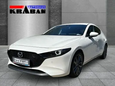 Gebraucht Mazda 3 Selection 150 PS (110 kW) 2023 Weiß Limousine