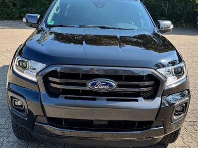 Schwarz Gebraucht 2022 Ford Ranger Wildtrack Abholung | 29.500 € (Superpreis)