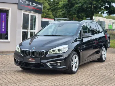 Gebraucht BMW 218 Gran Tourer Luxury Line 136 PS (100 kW) 2017 Schwarz Van / Kleinbus