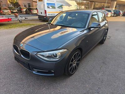 Gebraucht BMW 116 Sport Line 136 PS (100 kW) 2012 Grau Kleinwagen