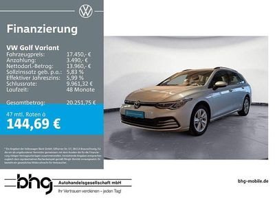 Gebraucht VW Golf VIII Life 110 PS (80 kW) 2021 Silber Kombi
