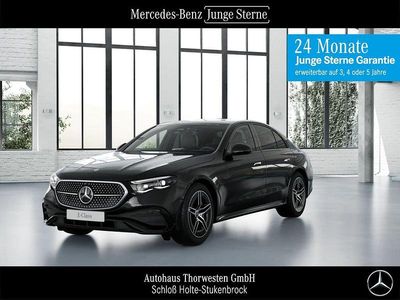 Gebraucht Mercedes E220 AMG line 197 PS (144 kW) 2025 Lack obsidianschwarz Limousine