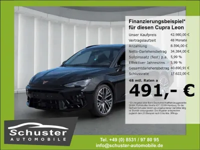 Second-hand Cupra Leon VZ 333 CP (244 kW) 2025 Negru Break