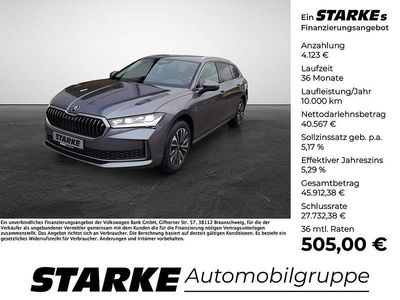 Grau (graphitegrau metallic) Neu 2025 Skoda Superb Selection Kombi | 44.690 € (Superpreis)