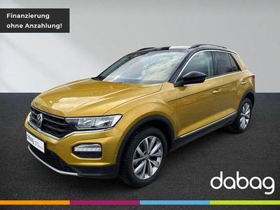 Second-hand VW T-Roc Style 150 CP (110 kW) 2019 Galben SUV