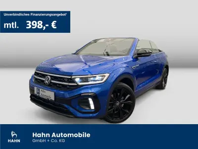 Gebraucht VW T-Roc Cabriolet R-line 150 PS (110 kW) 2023 Ravennablau metallic Cabrio