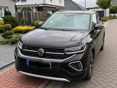 Gebraucht VW T-Cross R-line 116 PS (85 kW) 2024 Schwarz SUV