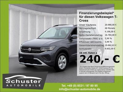 Gebraucht VW T-Cross R 95 PS (69 kW) 2024 Grau SUV