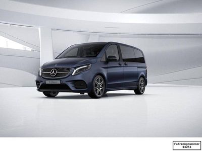 Blau Gebraucht 2024 Mercedes V250 AMG Van / Kleinbus | 55.799 € (Etwas zu teuer)