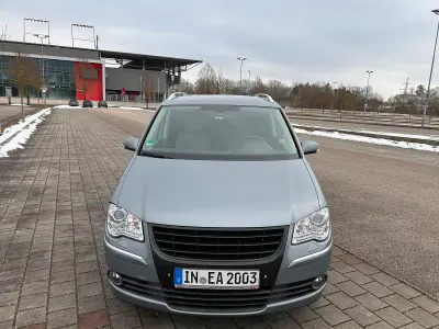 Gebraucht VW Touran 140 PS (102 kW) 2008 Grau Van / Kleinbus